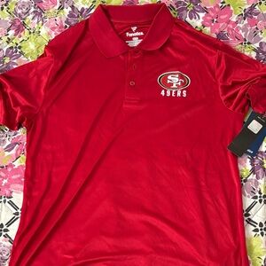 Fanatics Red 49ers Polo Shirt